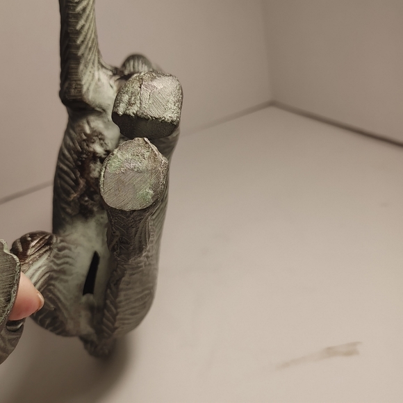 Cast Metal Monkey Figurine Sculpture - Picture 9 of 11